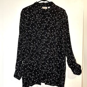 Elisabeth by Liz Claiborne Floral Blouse